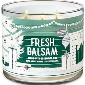 Fresh Balsam 3 wick Candle